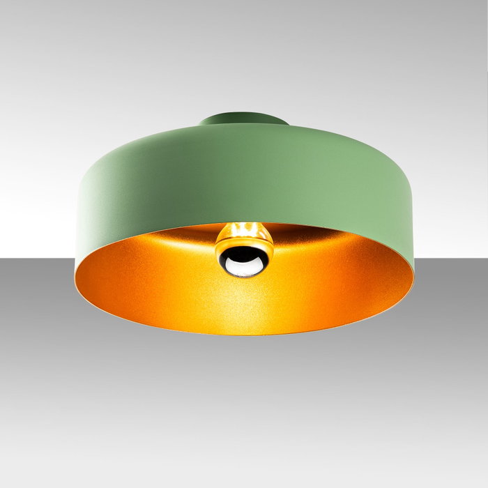 Opviq Vesta - 15077 Lámpara de araña verde de metal